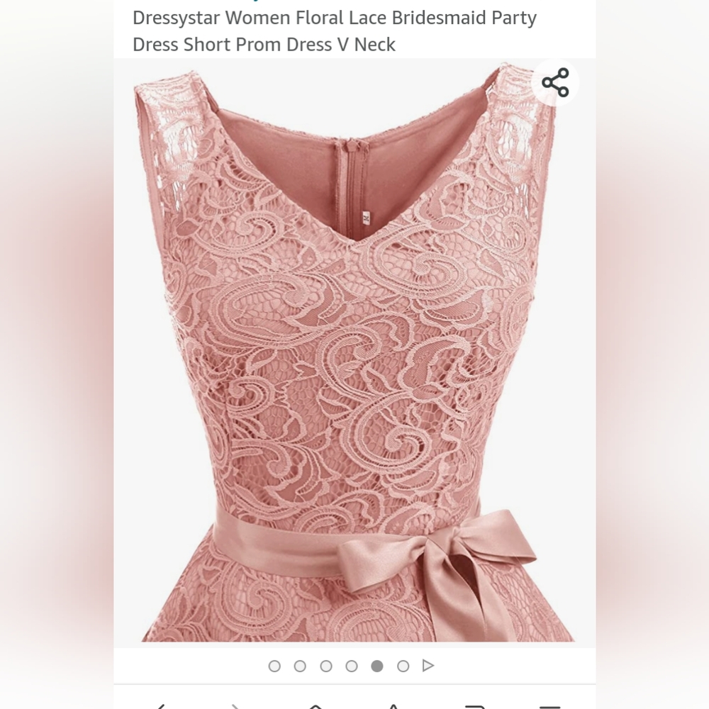 Dressystar Blush Pink Dress - Picture 6 of 7